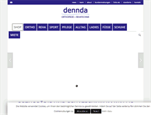 Tablet Screenshot of dennda.ch